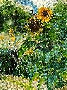 Carl Larsson solrosor Spain oil painting reproduction